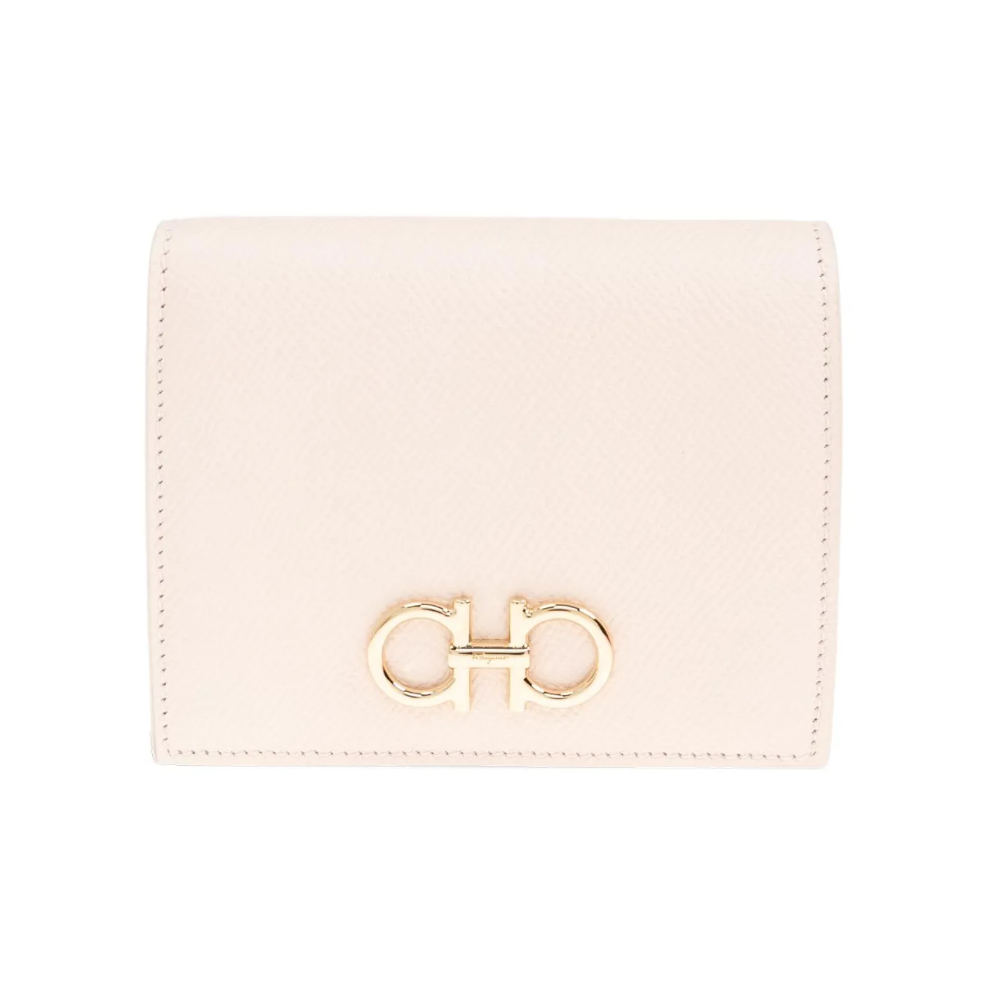 FERRAGAMO Leather Wallet Women's Pink