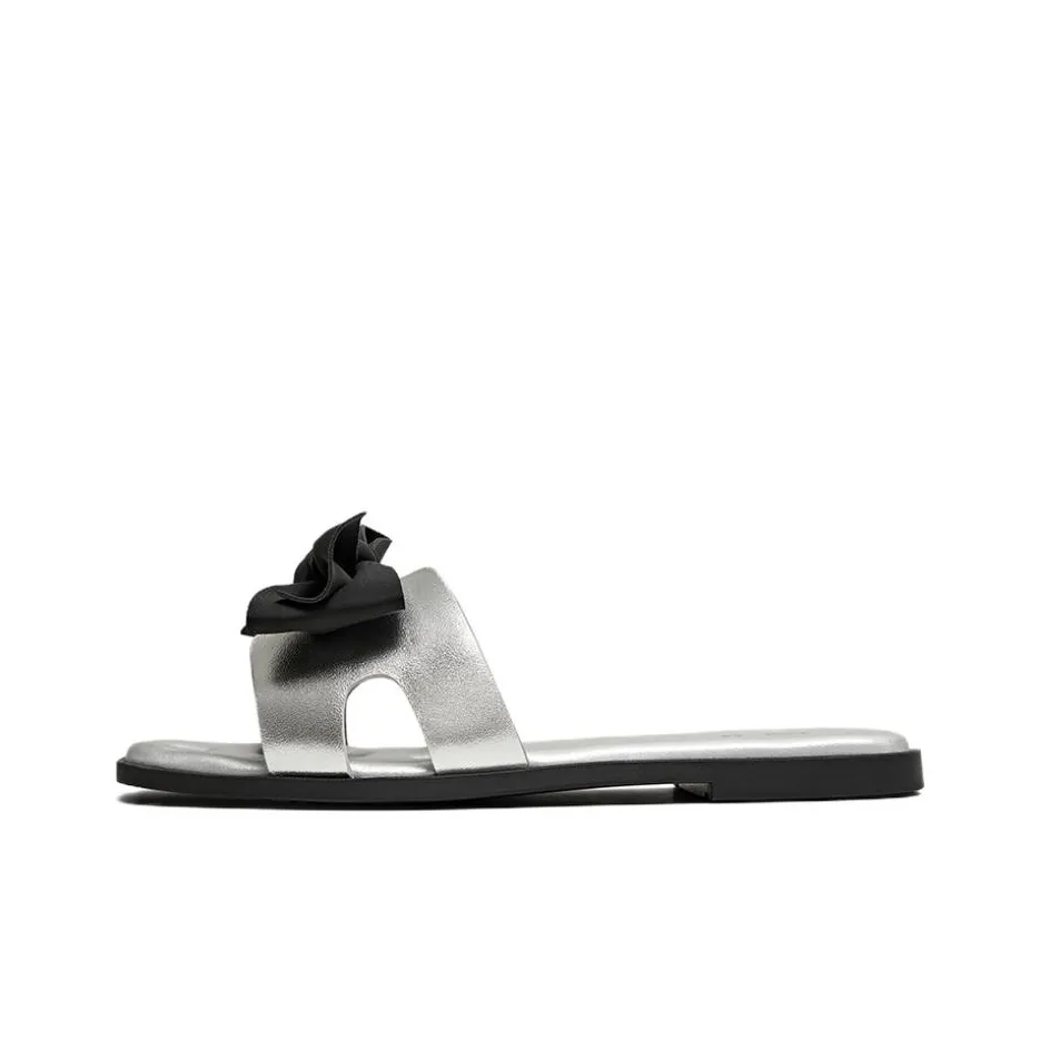 BASTO Кожаный Пэчворк Тихий Слипоны Женские