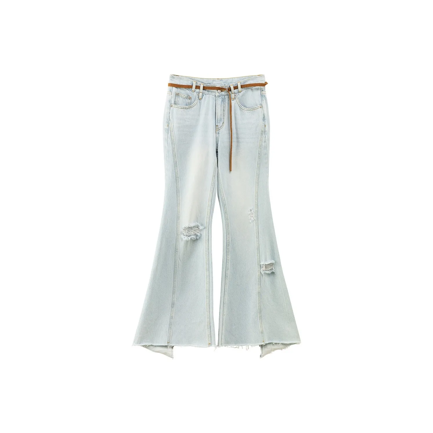 CHUU Jeans Women's Light Denim Blue