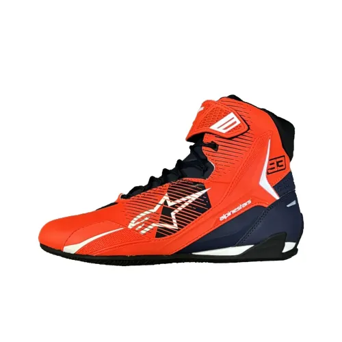 ALPINESTARS FASTER 4 Велосипедные кроссовки Высокие Красные Мужские