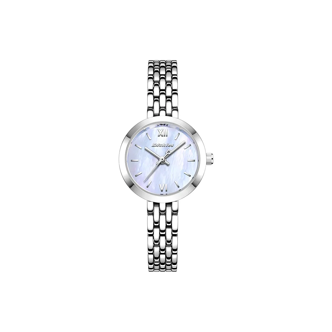 Dickies Cool Feeling Маленький Кубик Сахара Наручные Часы Кварцевый Механизм Стальной Ремешок