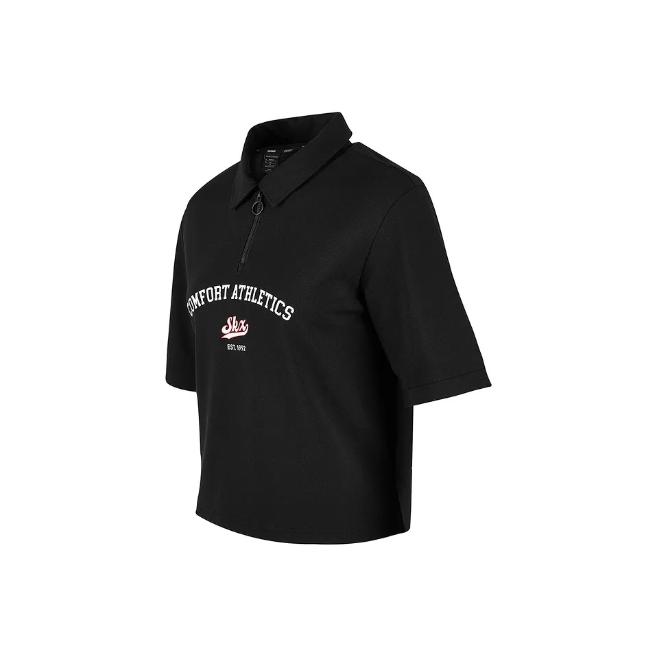 Skechers Skx Classic Sports Series Polo Shirts Women's Black 0018