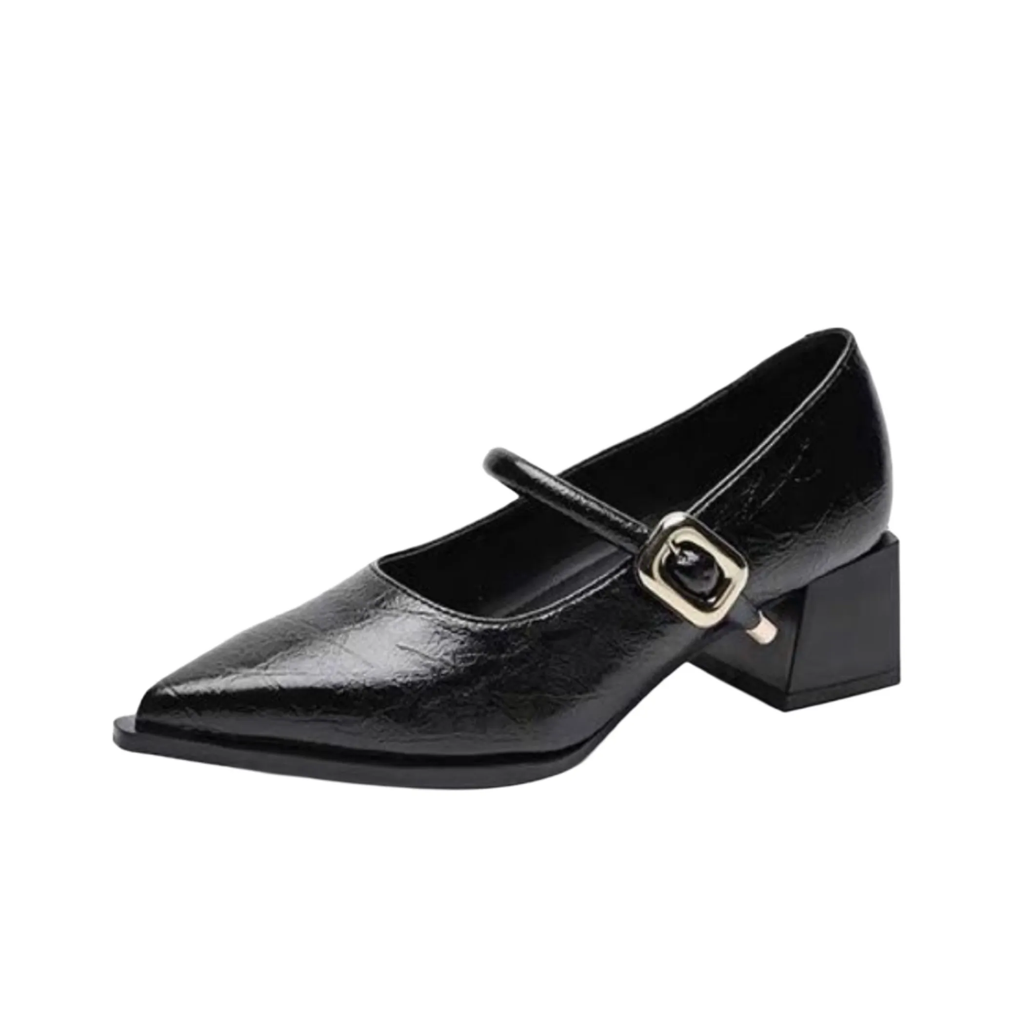 Puppytown Квадратный каблук Туфли Мэри Джейн Женские