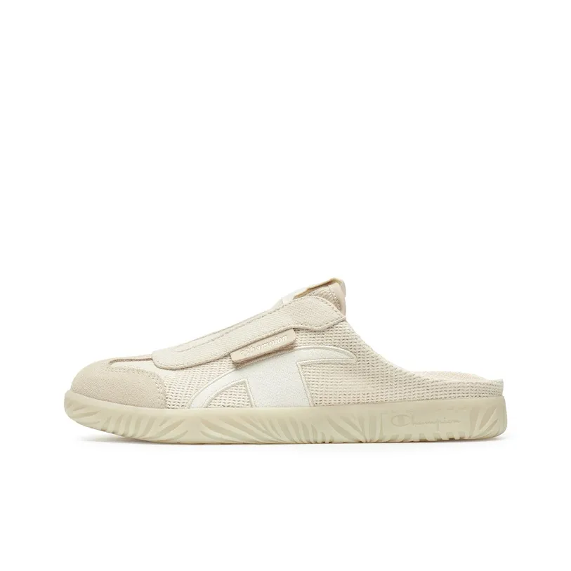 Champion Slip-Resistant Домашние тапочки Женские Карамель Rice Молочный Белый