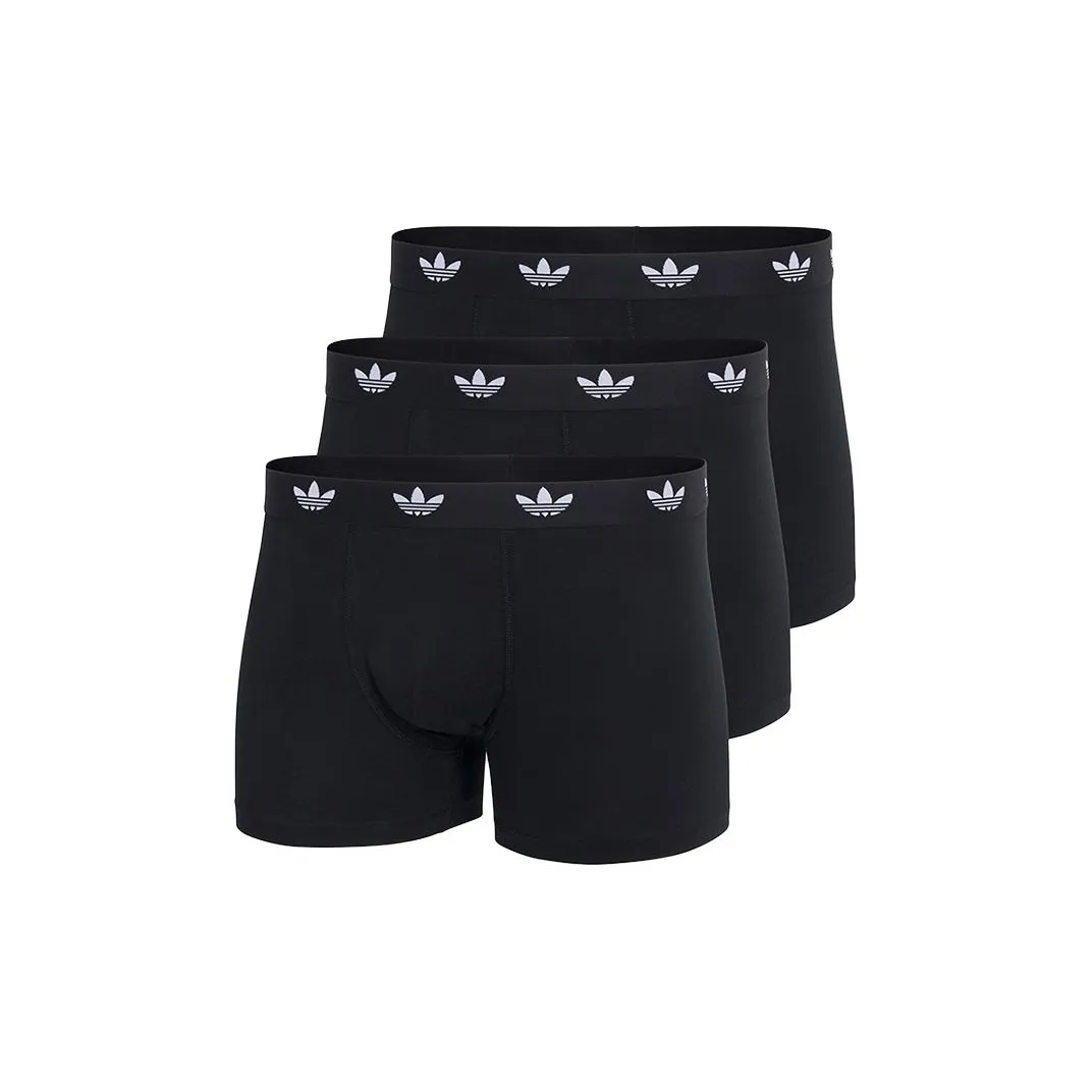 Adidas Originals SS25 Боксер-брюки Мужские 3 упаковки черный