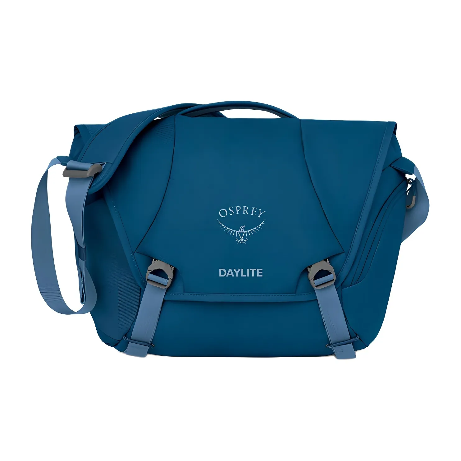 OSPREY Recycled Polyester Messenger Bag, Shoulder Bag, Crossbody Bag Regular Unisex Dark Blue