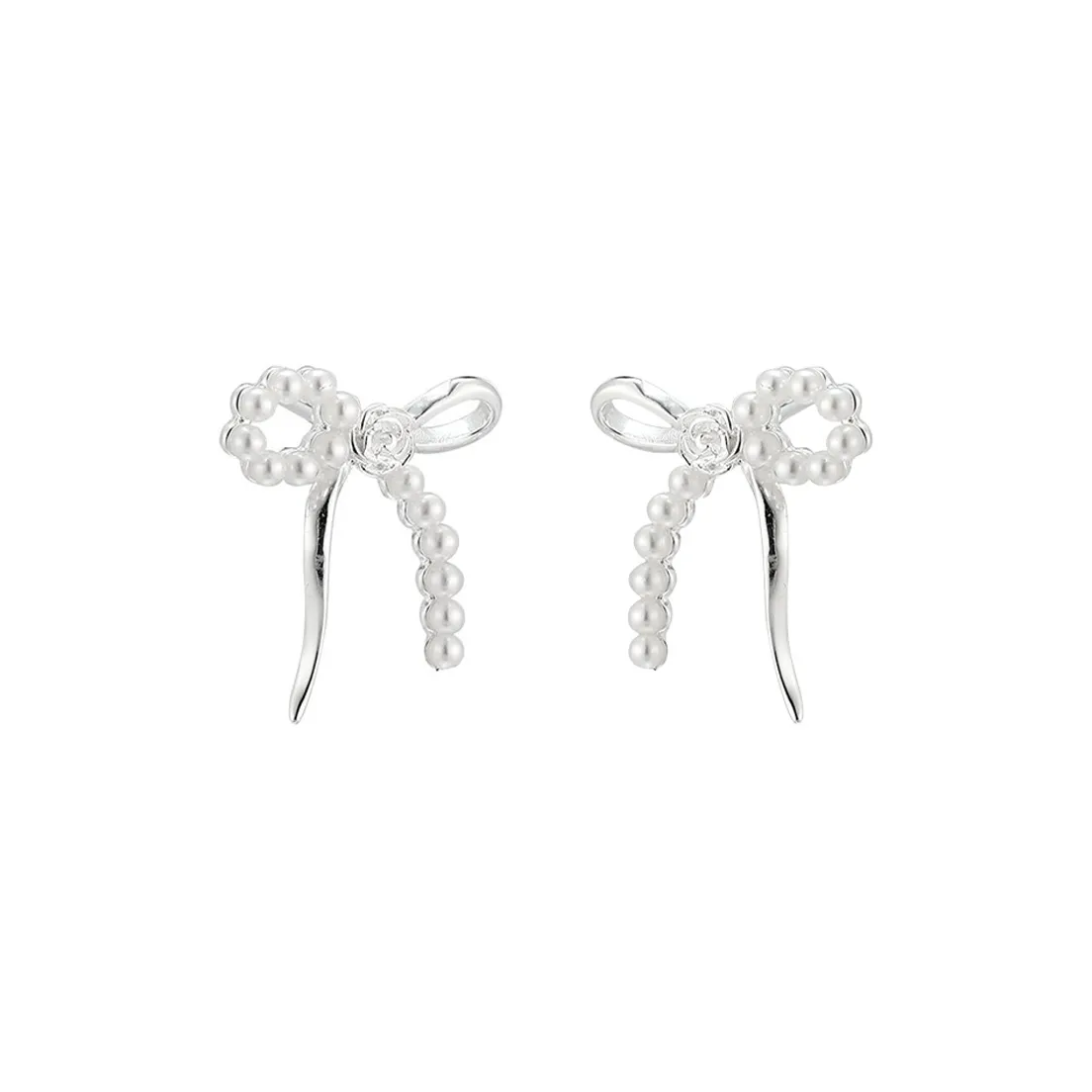 EAR PARTNER 925 Sterling Silver Stud Earrings Women's