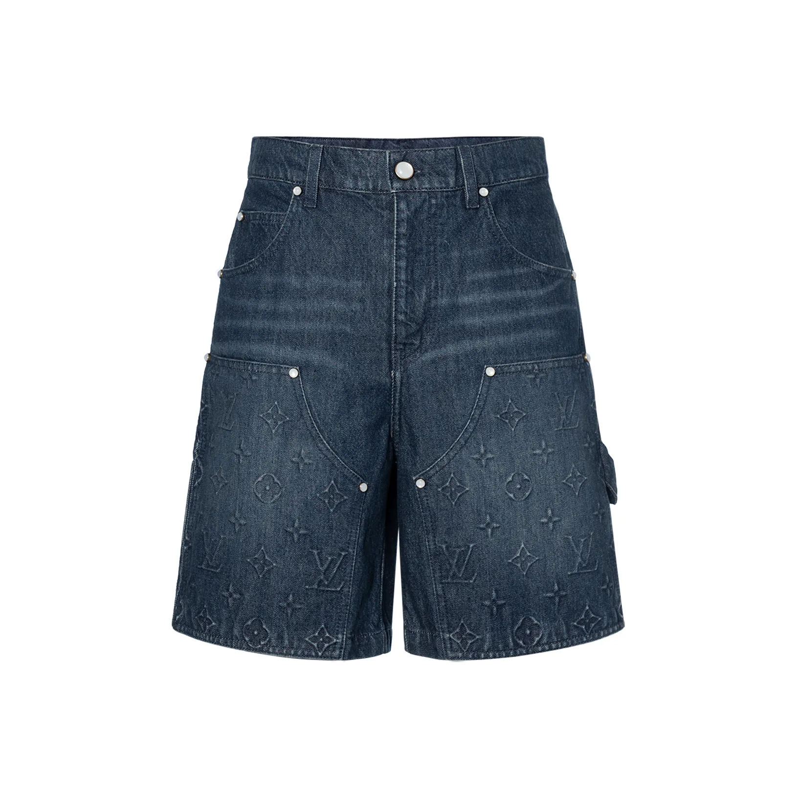 LOUIS VUITTON Denim Workwear Shorts