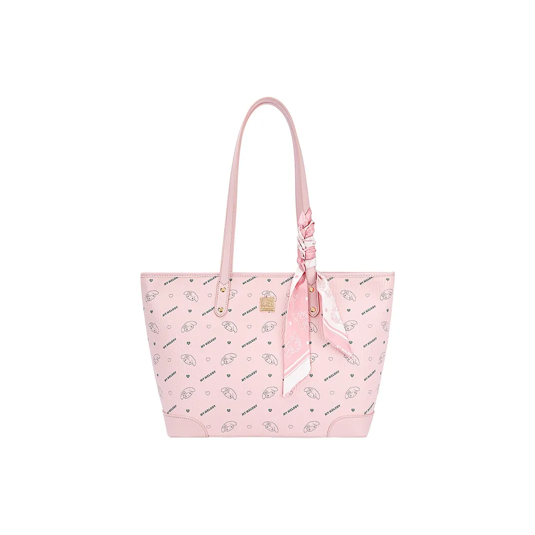 MESUCA ×Sanrio Collaboration Melodi Сумка из синтетической кожи Tote сумка через плечо Женская