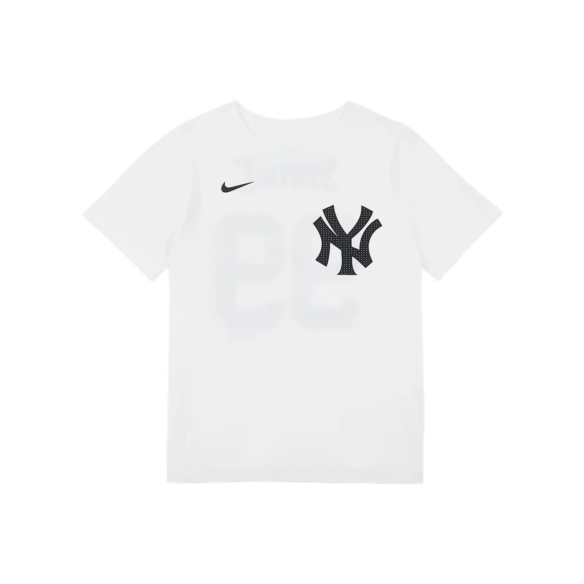 nike x MLB T-рубашка SS25 Aaron Judge Белый для детей 3-7 лет