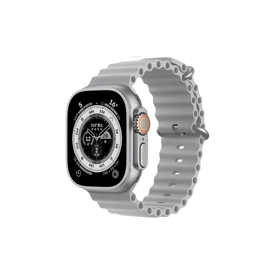 KVZUVUU Apple Compatibility Watch Band Silicone Material