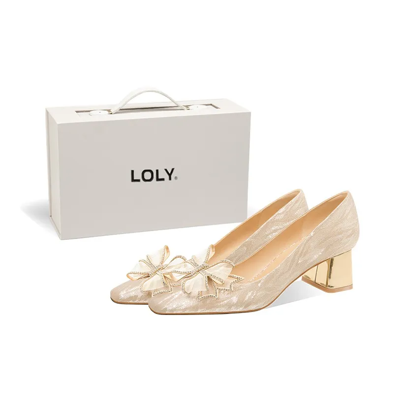 LOLY Высокие каблуки Женские Golden Galaxy Dream