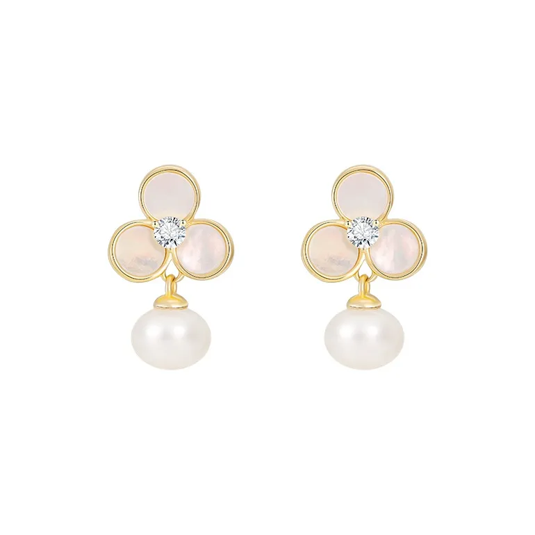 SHINE S925 Silver Earrings Women's