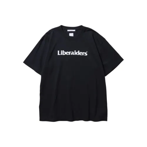 Liberaiders Черная Унисекс Футболка
