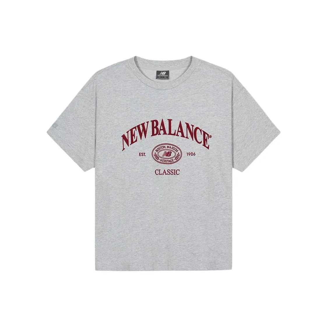 New Balance T-Shirt Унисекс Серый