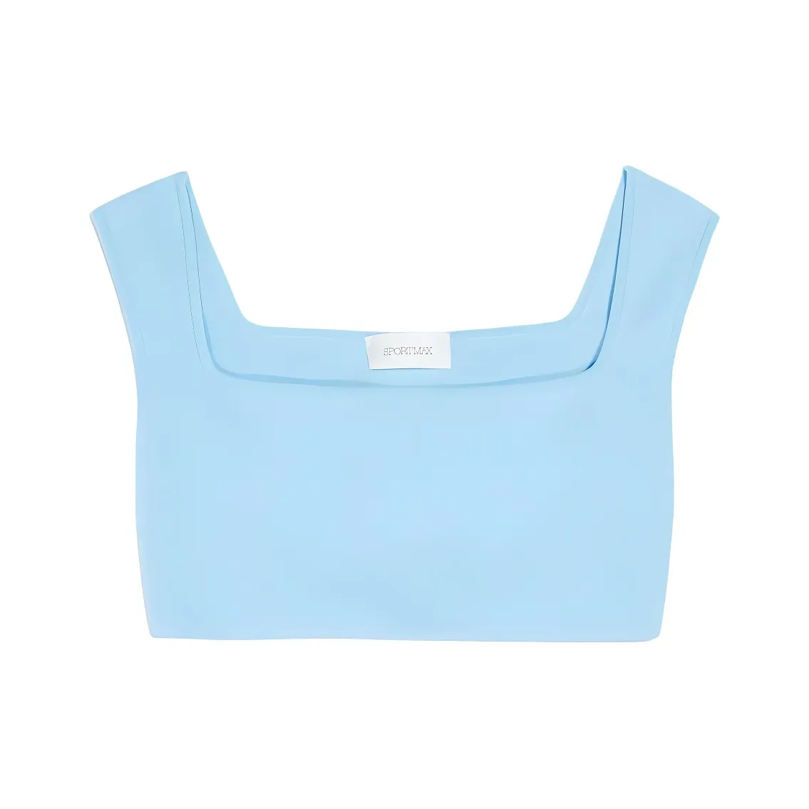 SportMax Square Neck Sleeveless Top