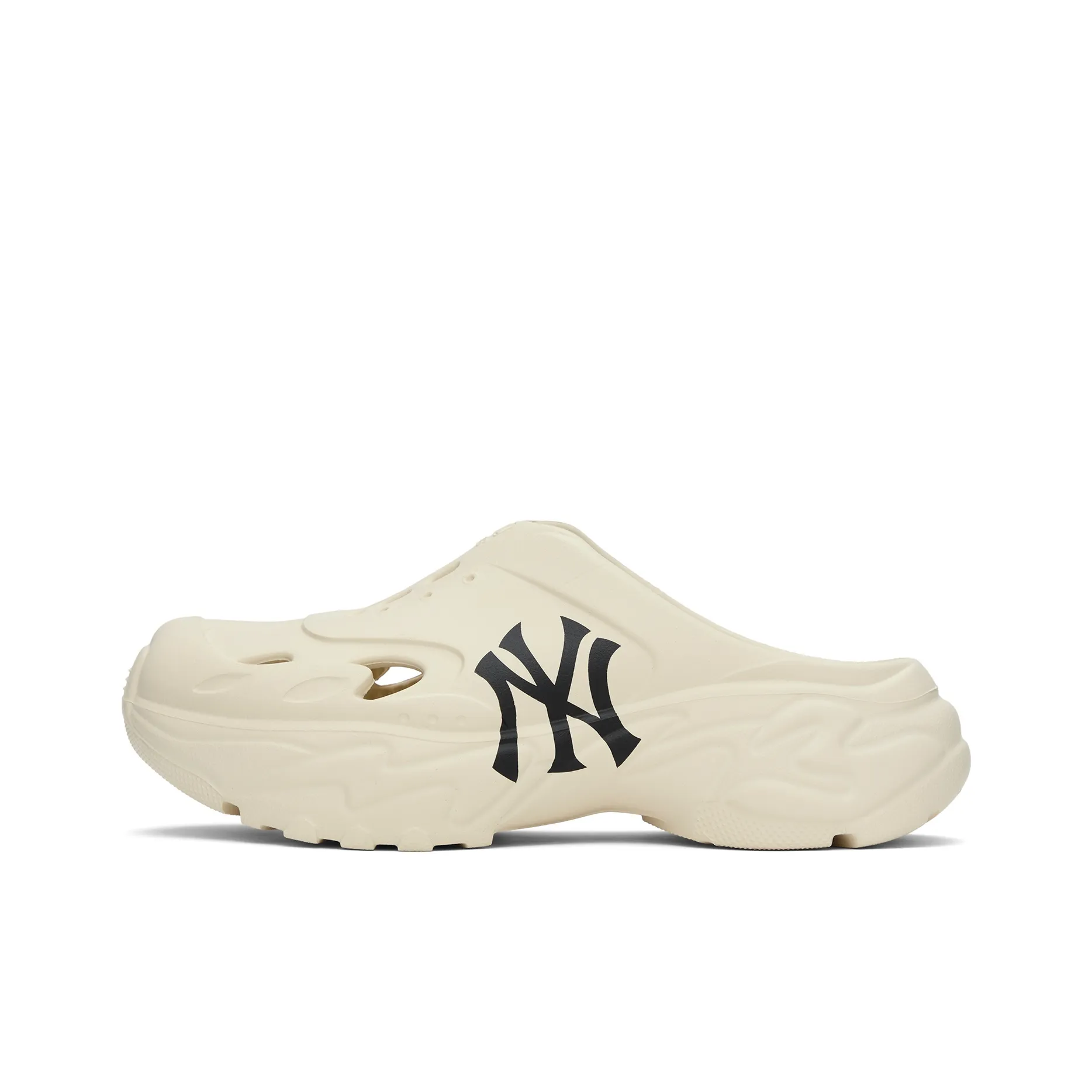 MLB Big Ball Chunky Аbrasion Resistant Slip Resistant Домашние тапочки Унисекс Белый