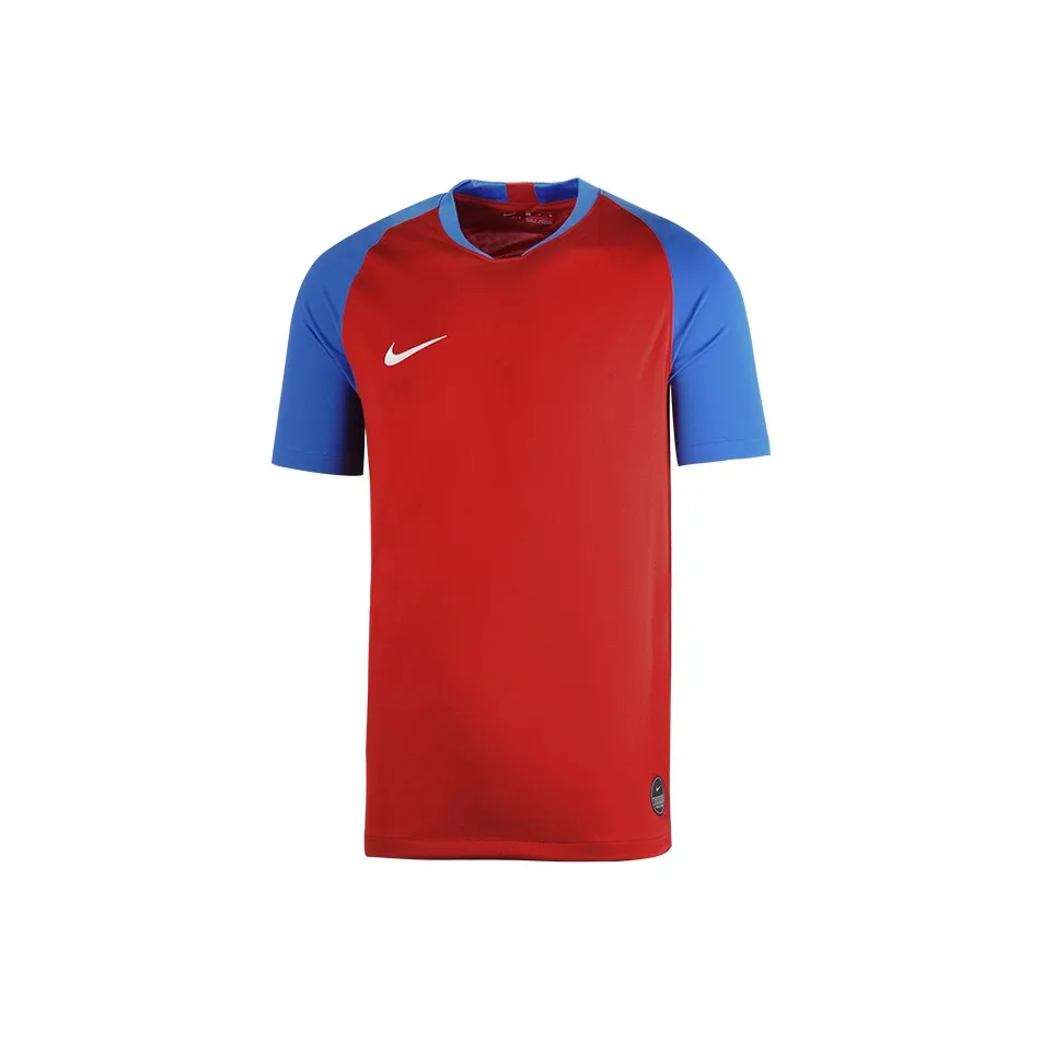 Nike SS25 T-Shirt Мужской Красный Синий