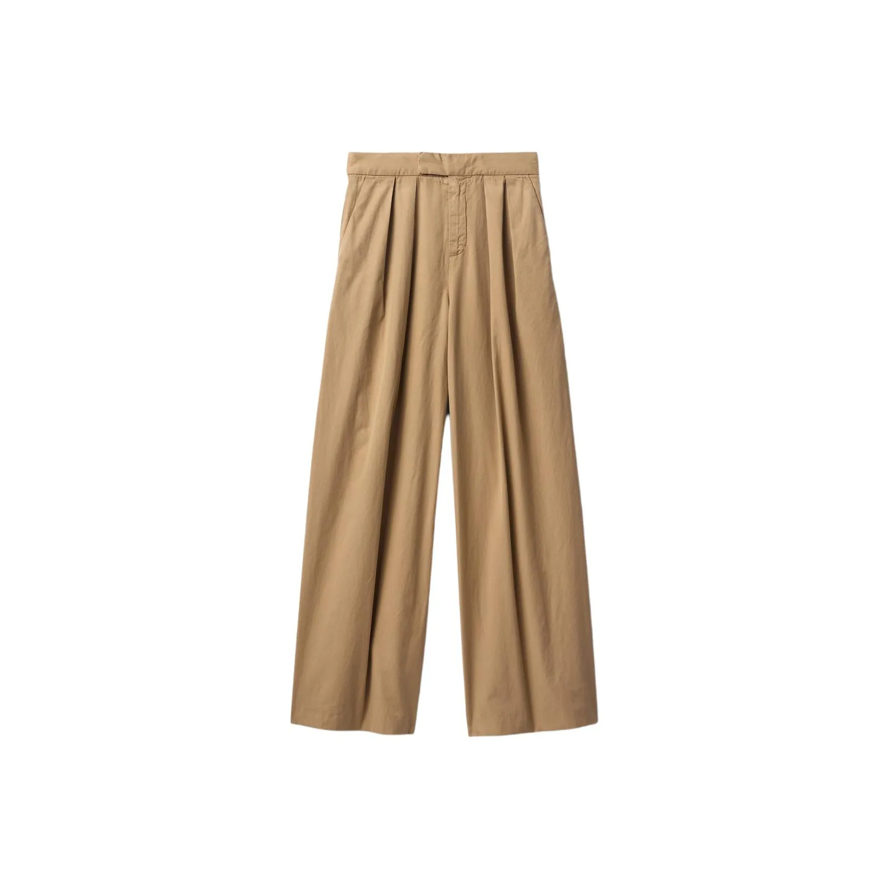 GAP Хаки Женские Повседневные Брюки