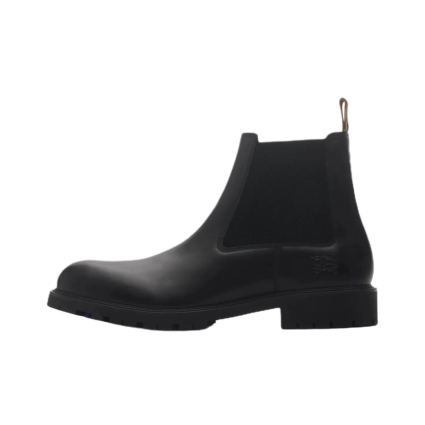 Burberry Rogue Short Chelsea Boots Men's Black