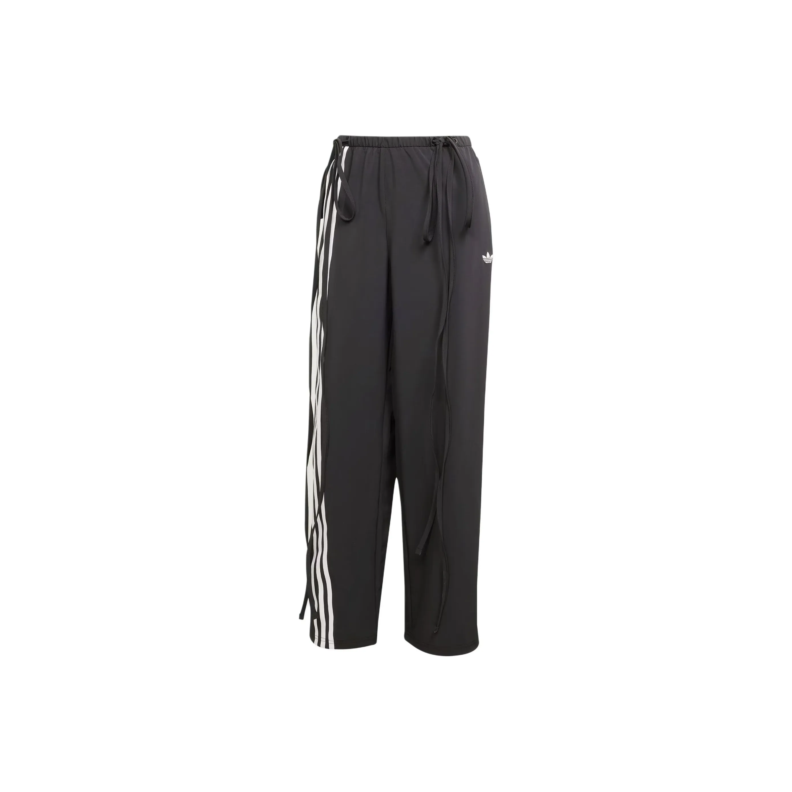 Adidas Originals Parachute RIBBON TRACKSUIT BOTTOMS Casual Pants Women's Black