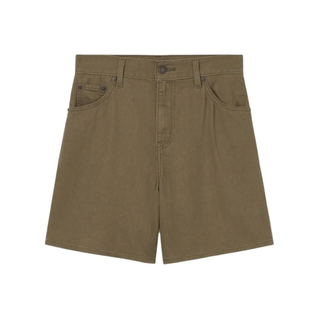 Levis Denim Shorts Women's Army Green
