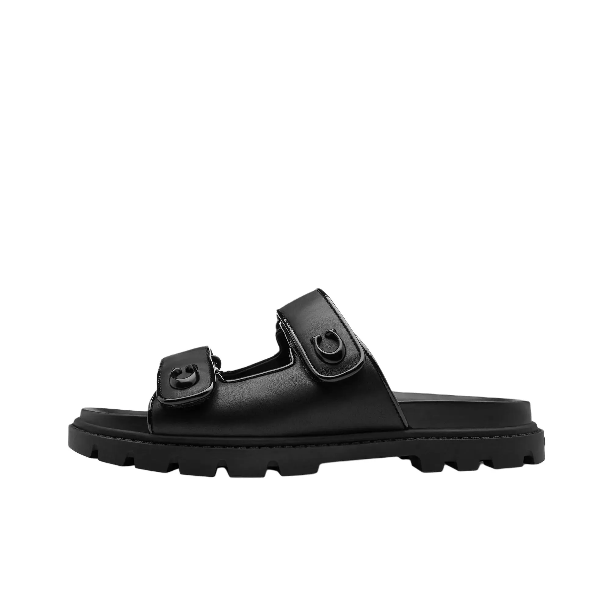 COACH Шлепанцы Женские Черные