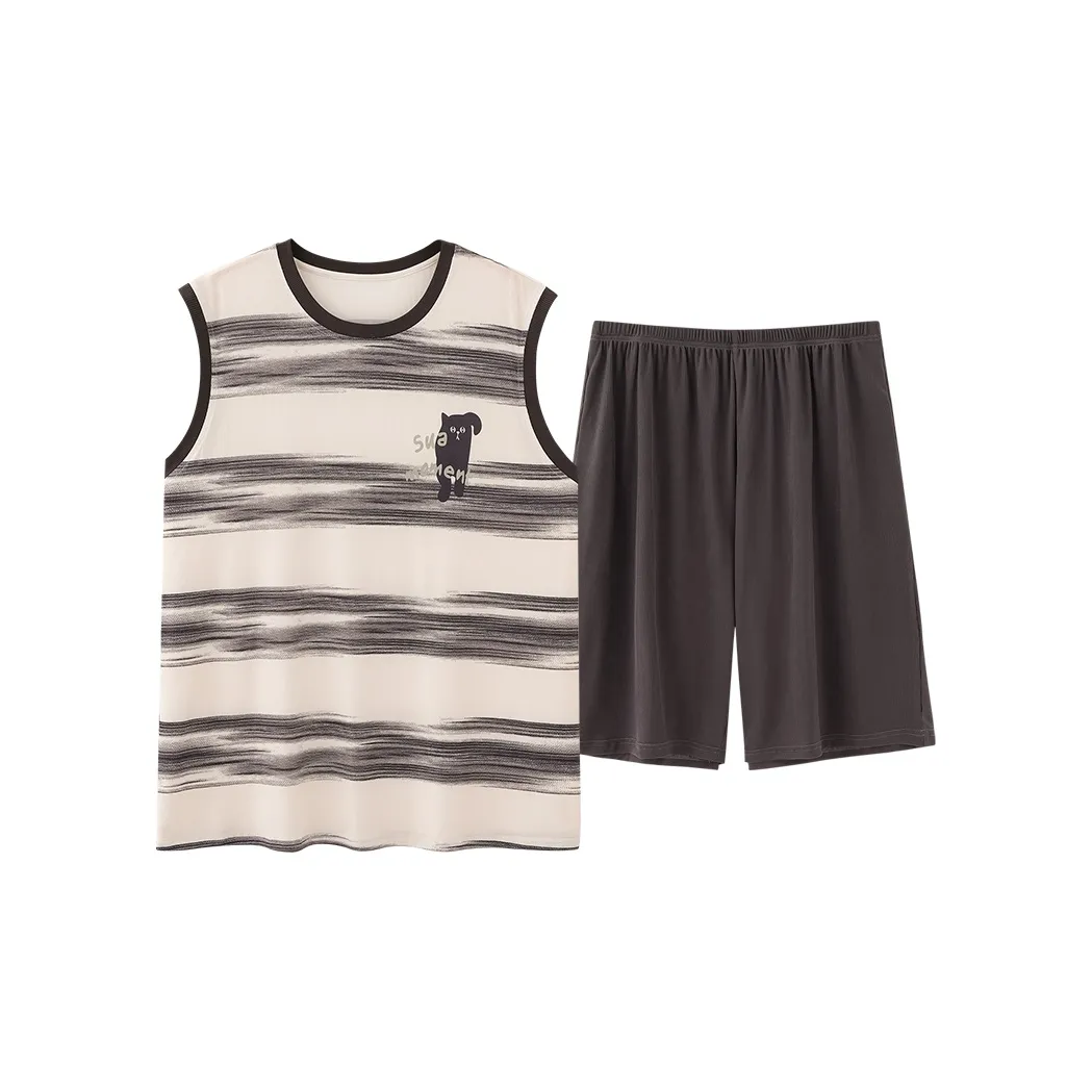 Pretty lady Men's Pajama Sets
