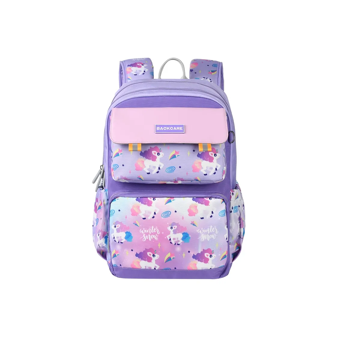 Back Care Полиэстер KIDS Сумка Обычный Детский Ночной свет Фиолетовый черный Розово-фиолетовый Звездно-голубой