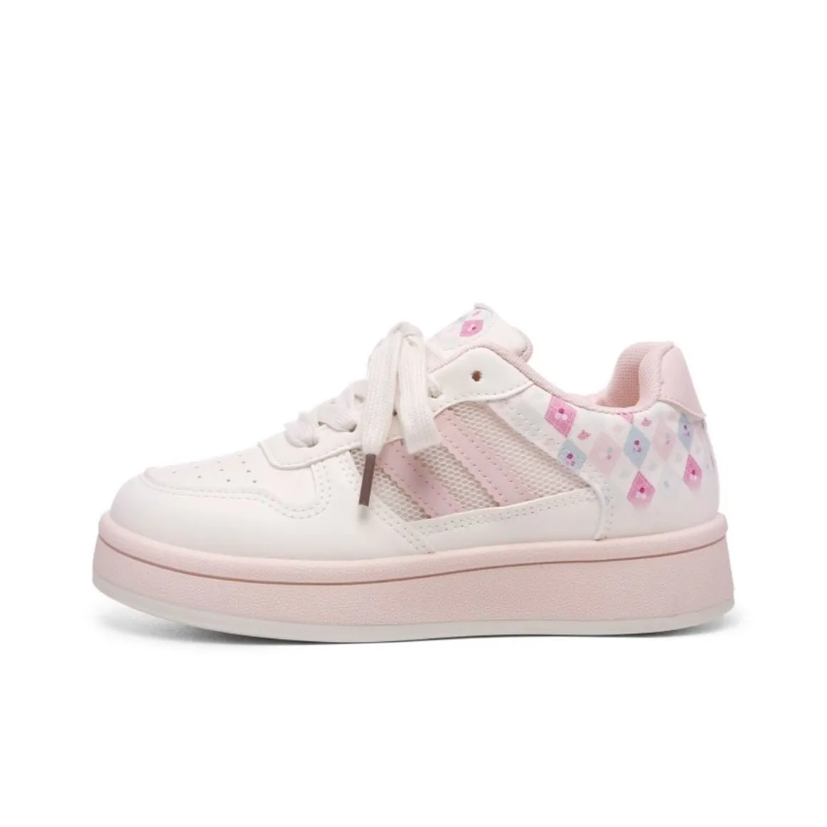 BINGO DUCK Slip Resistant And Breathable Low Top Skateboard Shoes Women's