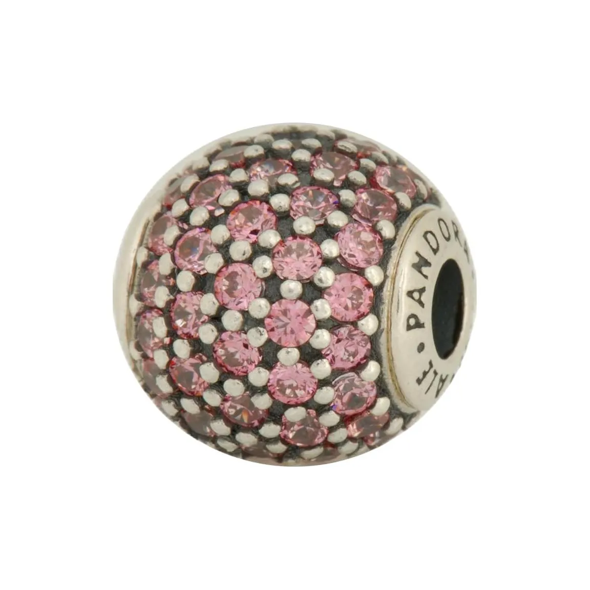 Pandora Циркон Ювелирные Аксессуары Унисекс Розовый