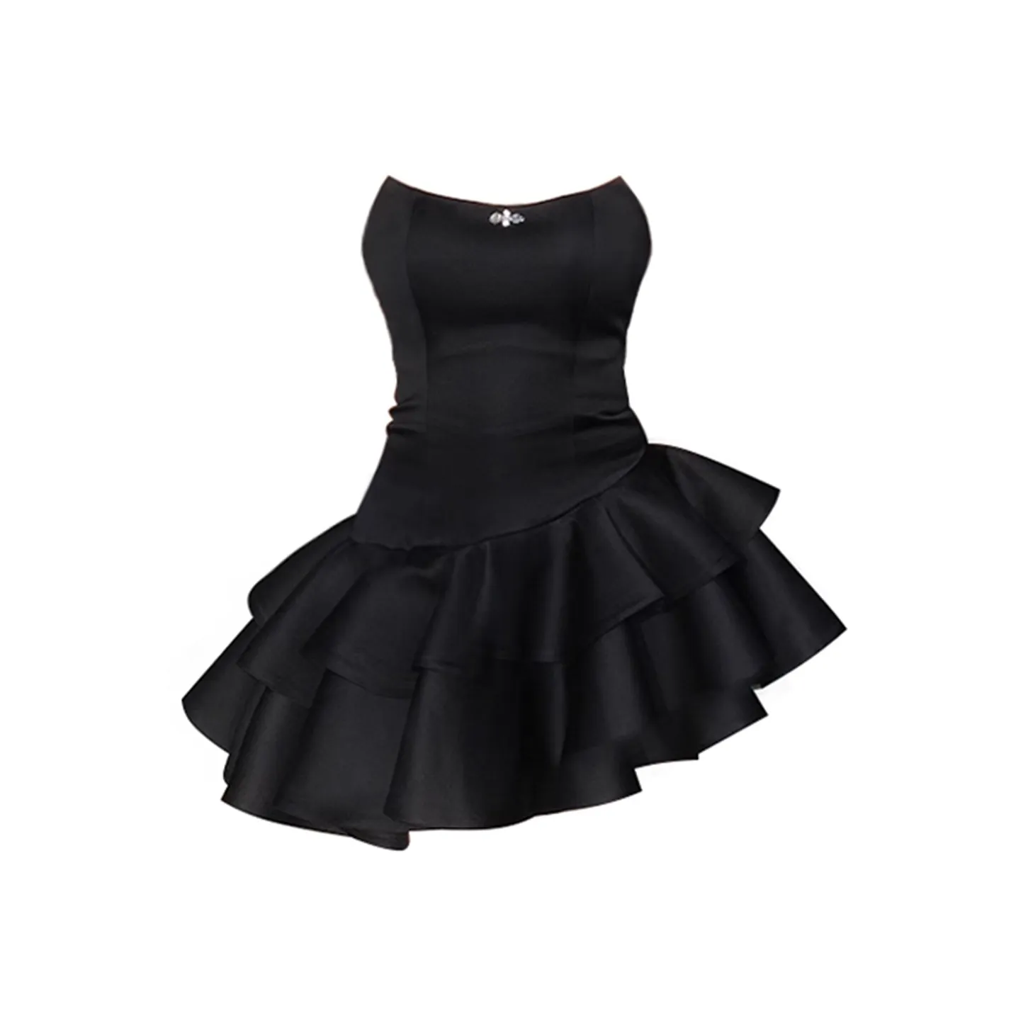 DOSOHEB Черные Женские Слиплатья