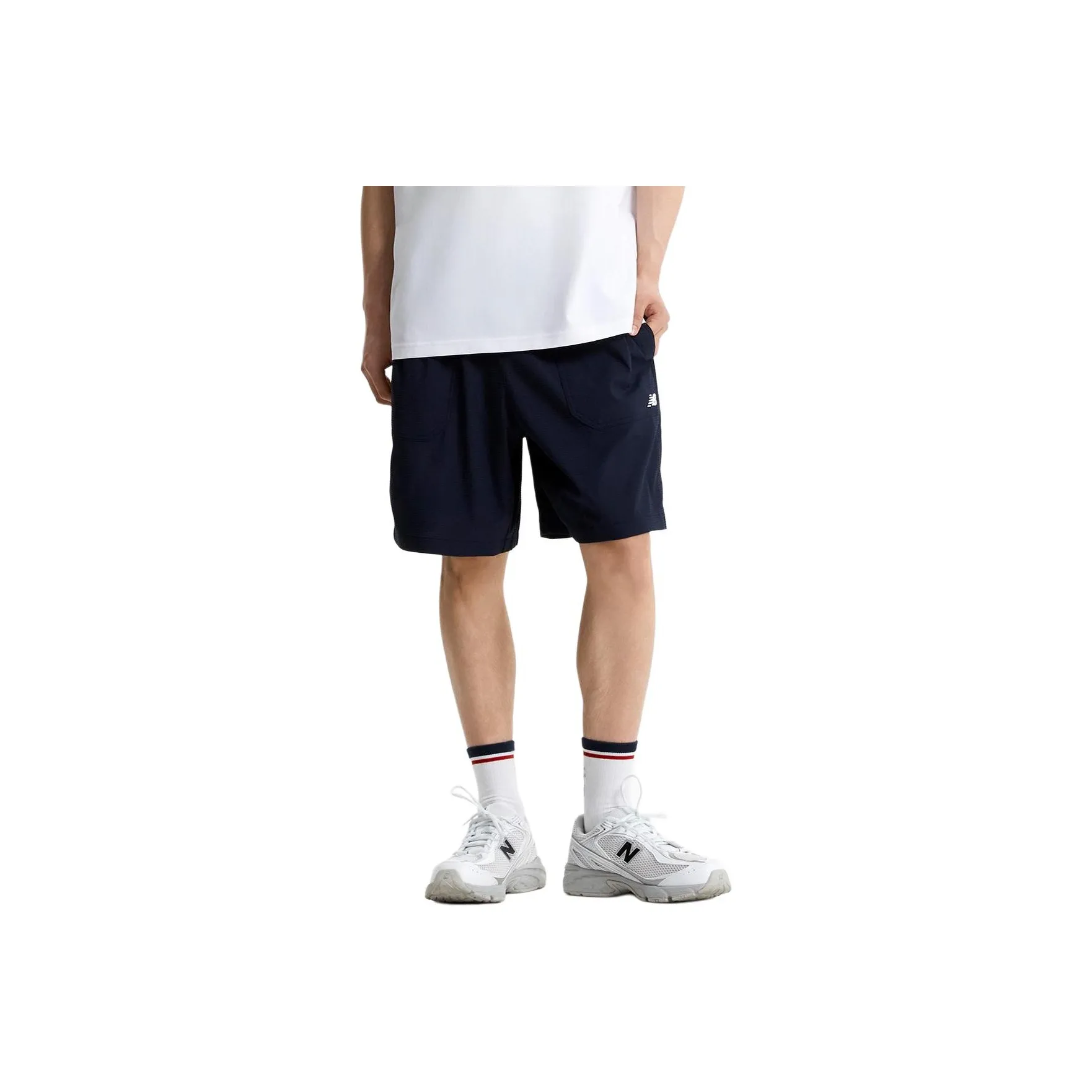 New Balance Casual Shorts Men's Marine Blue
