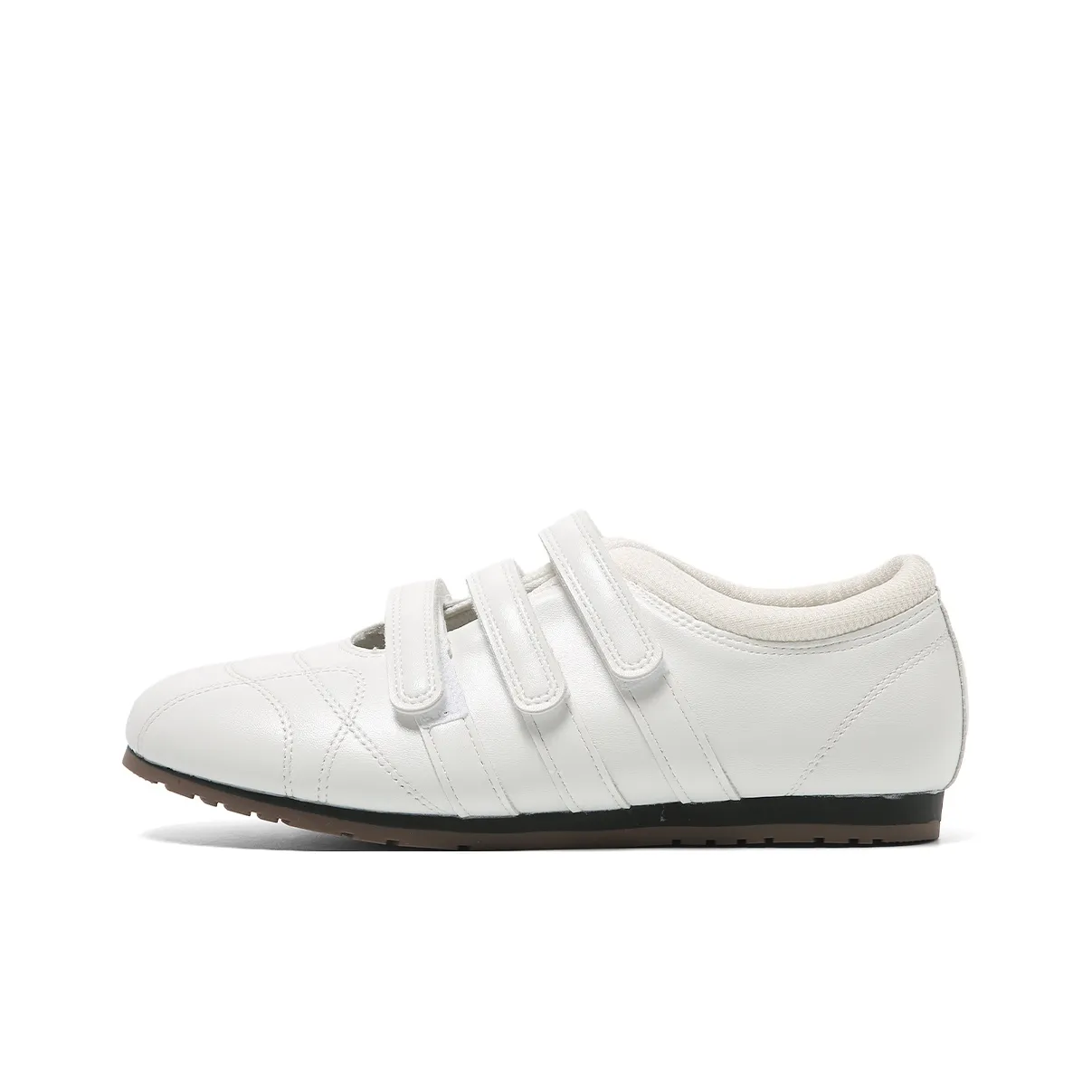 FOREVER 21 Туфли Мэри Джейн с плоской подошвой Женские Белые