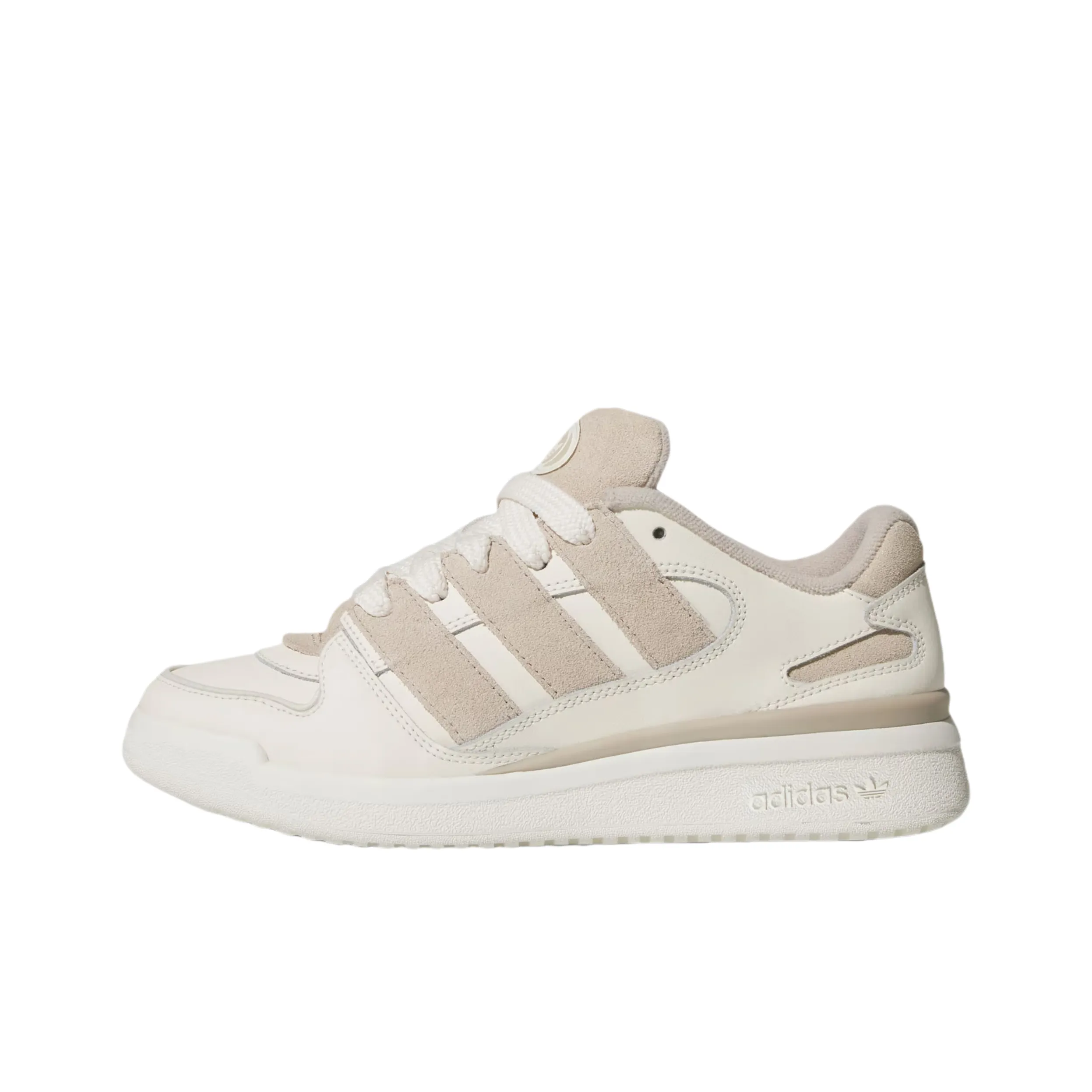 Adidas Originals FORUM 2000 Abrasion Resistant Low Top Skateboard Shoes Women's Jade White