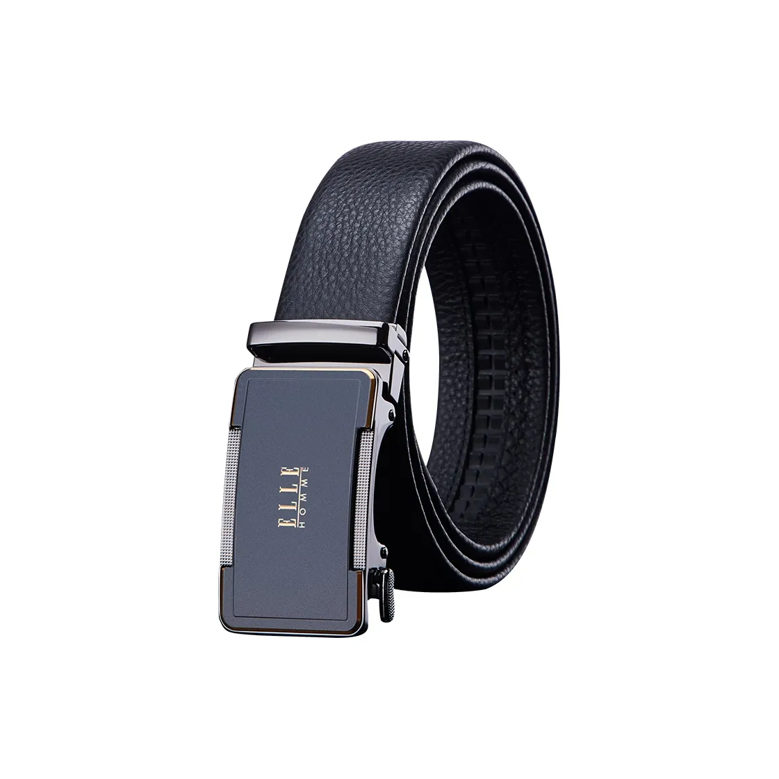 ELLE HOMME Ремни из натуральной коровьей кожи мужской золотой синий ширина 3,5 см