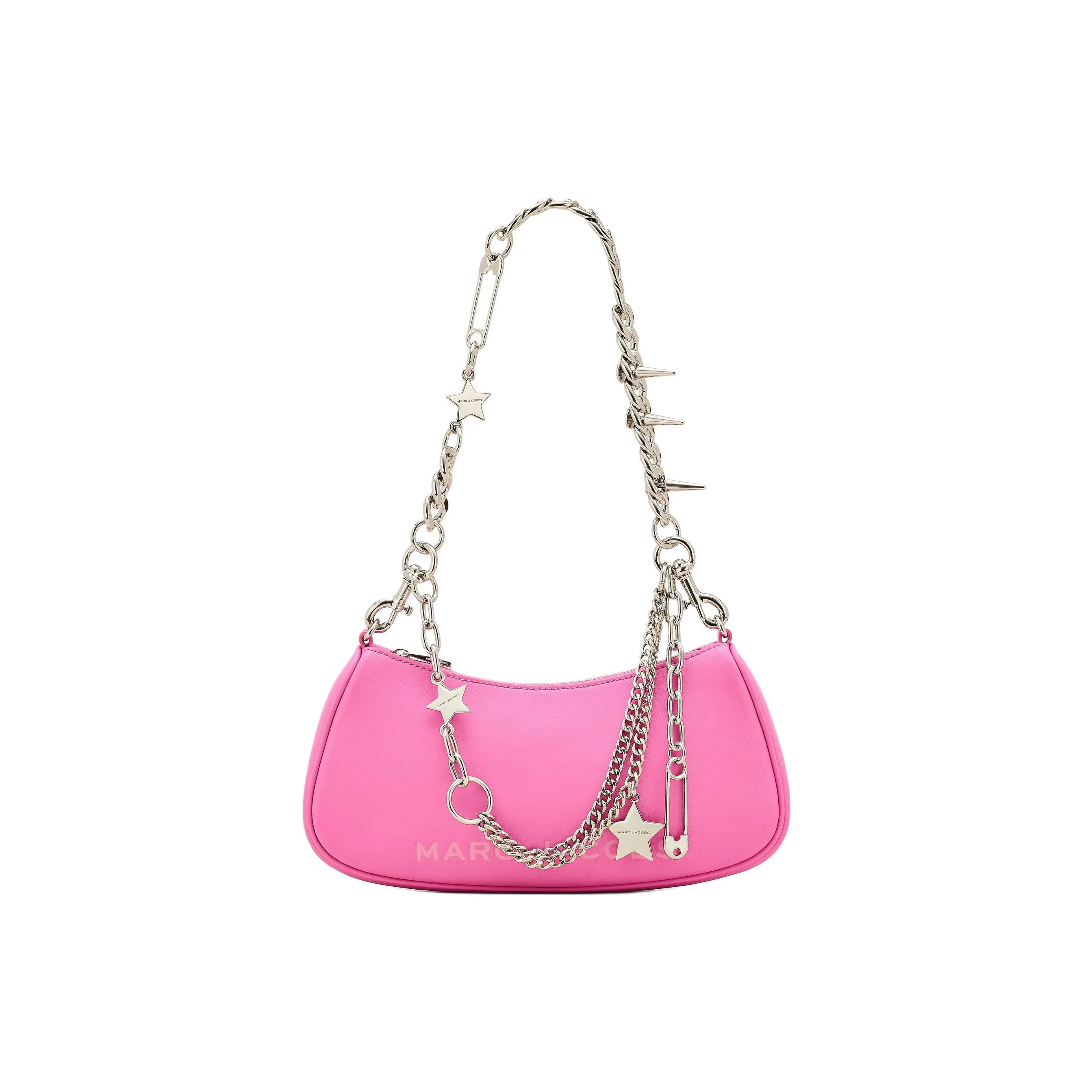 MARC JACOBS Leather Shoulder Bag Regular Women's Pink