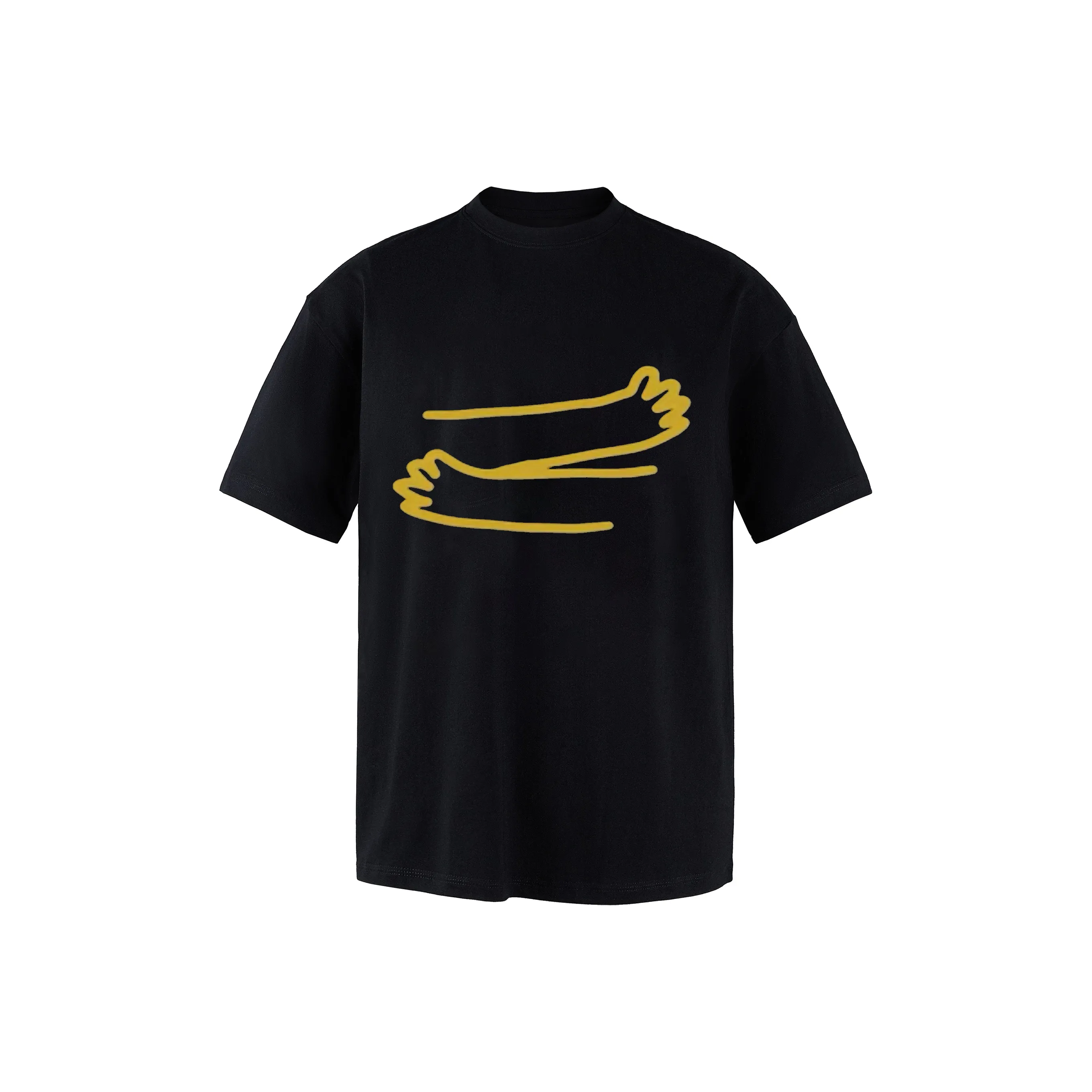 MOO&TONAL Черная унисекс футболка