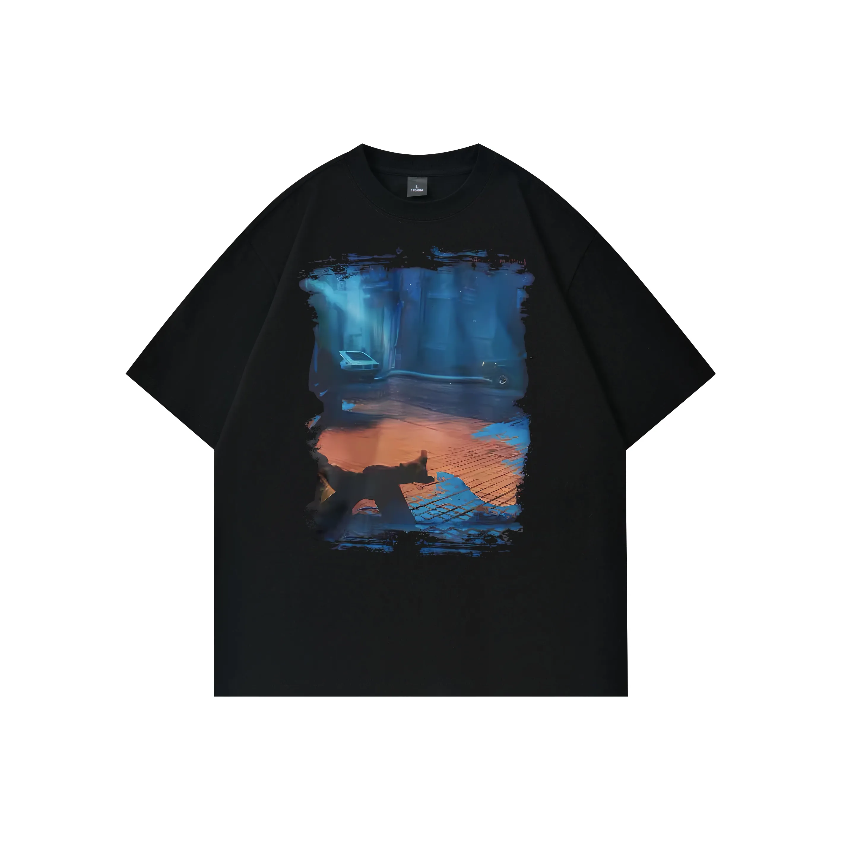 HIPHOPPUNKS Черный Унисекс Футболки