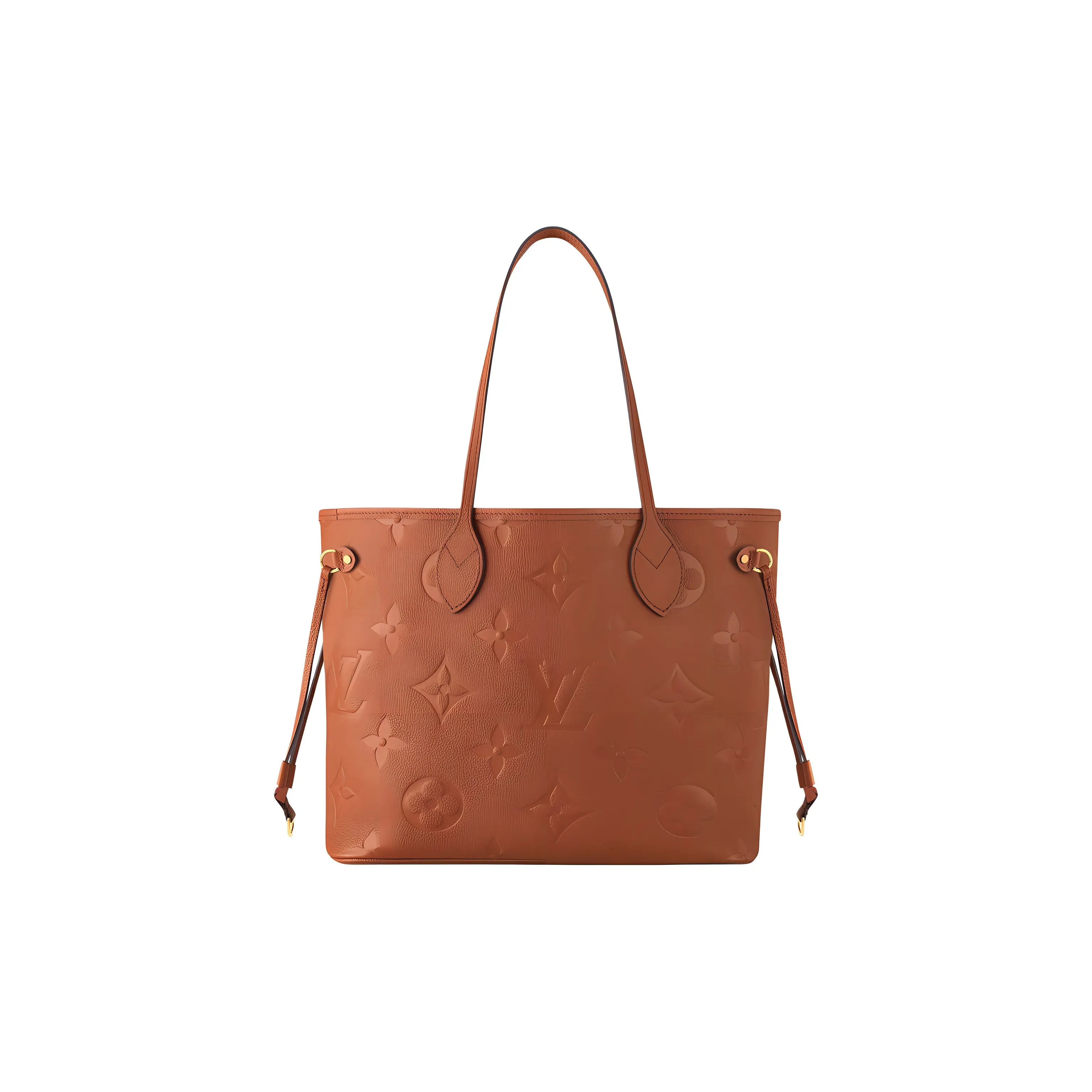 LOUIS VUITTON Neverfull Mm Cognac