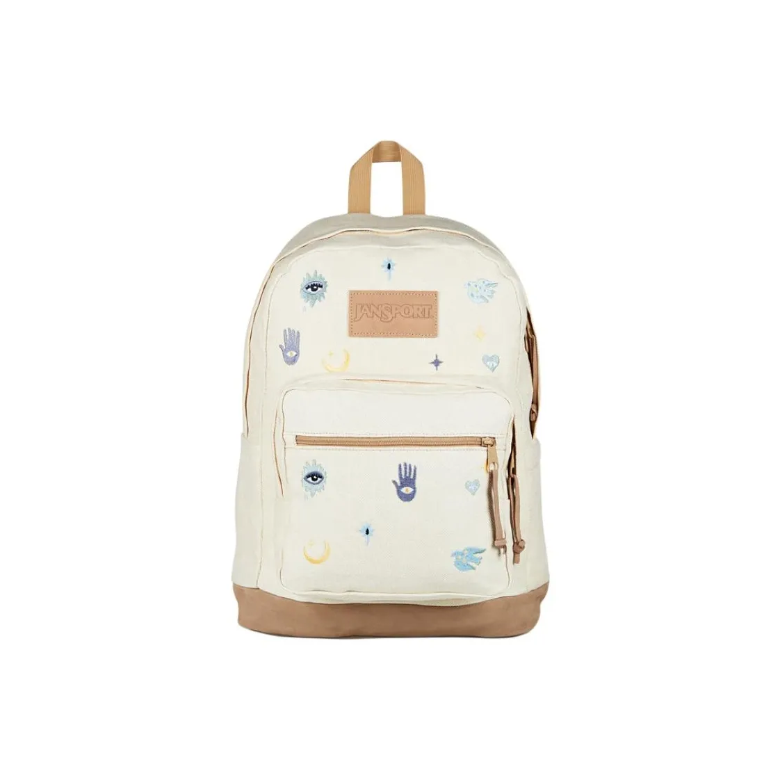 JanSport Замша Рюкзак Унисекс Ecru