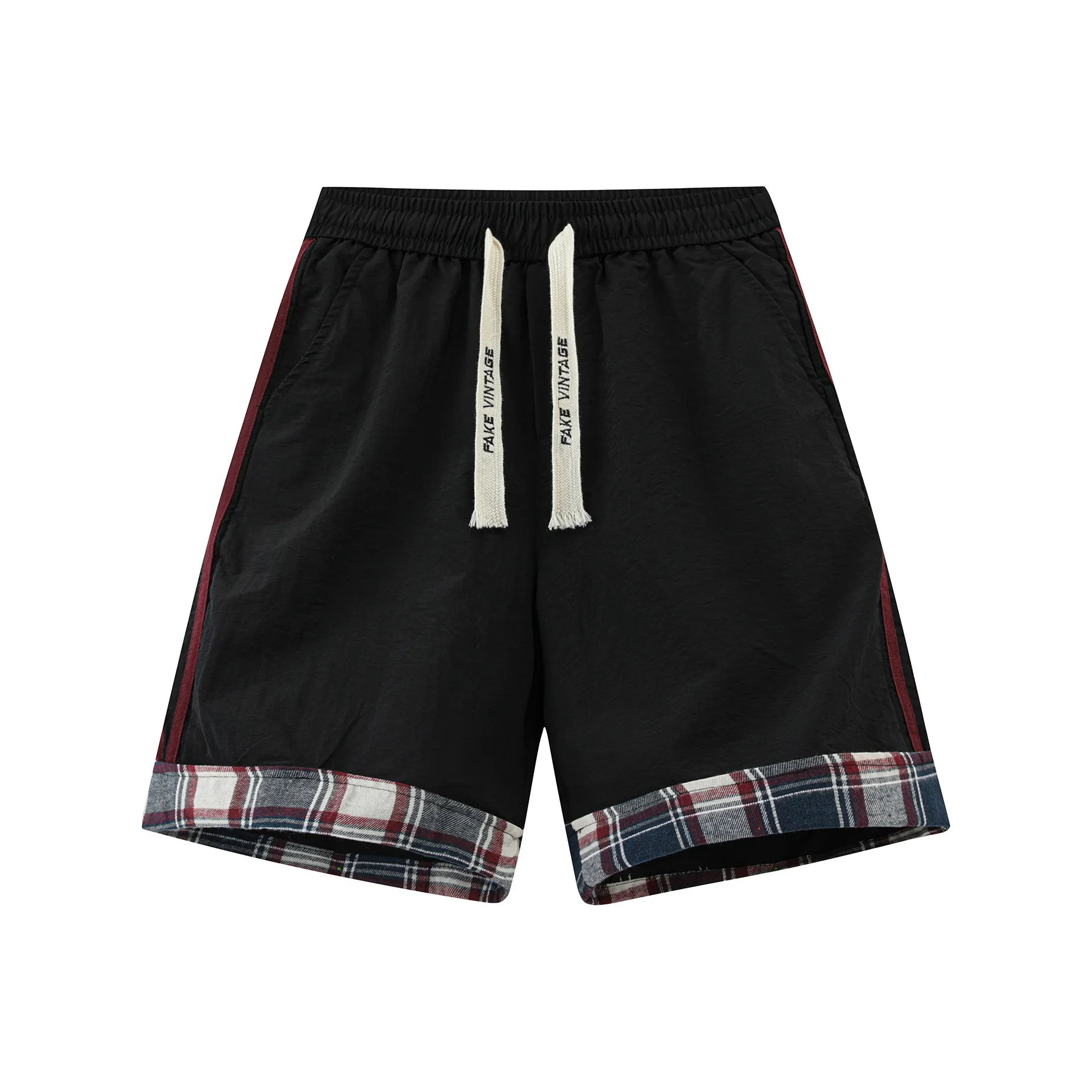 FAKE VINTAGE Повседневные шорты унисекс