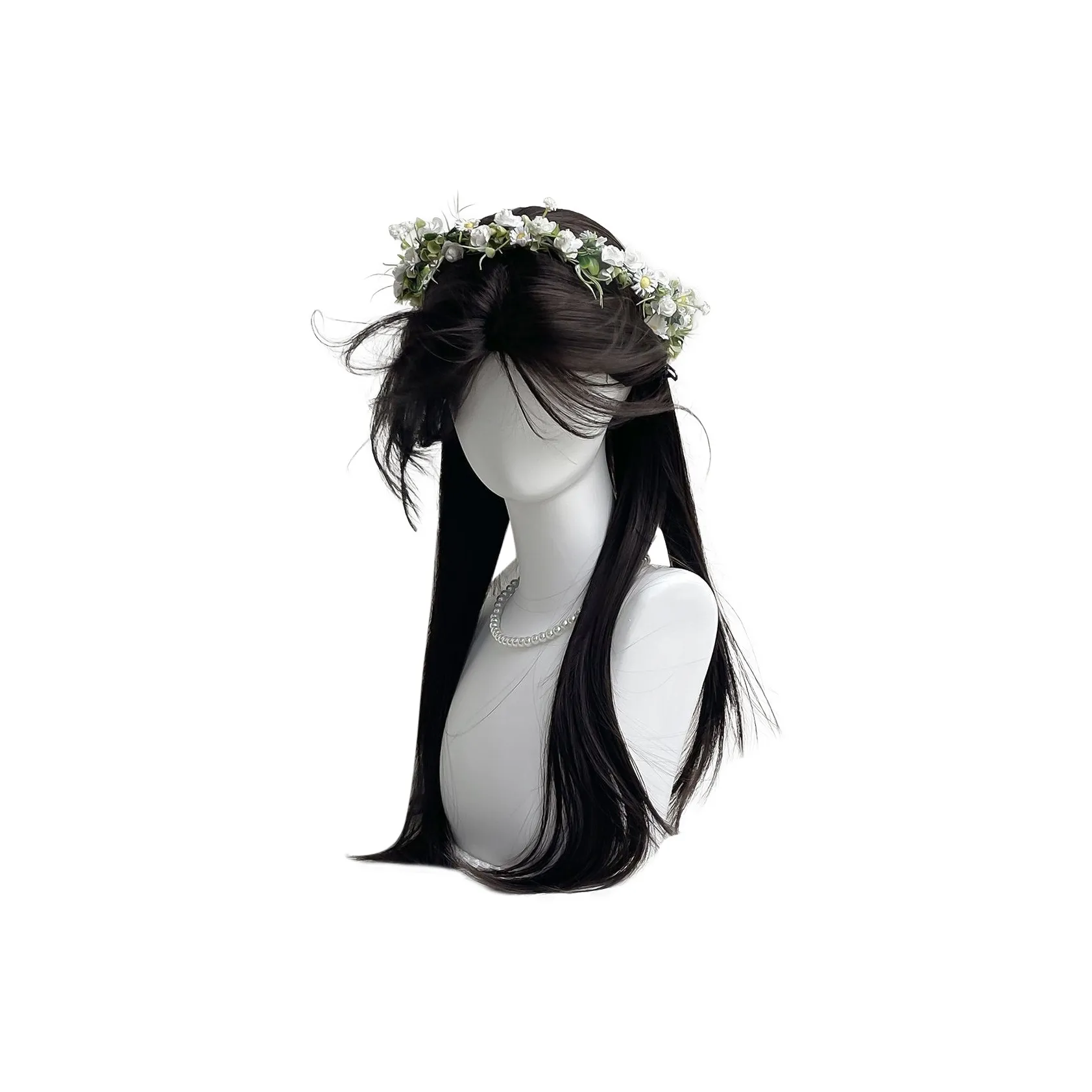 YOSEE LOST Fawn В середине OF Фигурка OF Восемь Bangs Полный Капюшон Парики