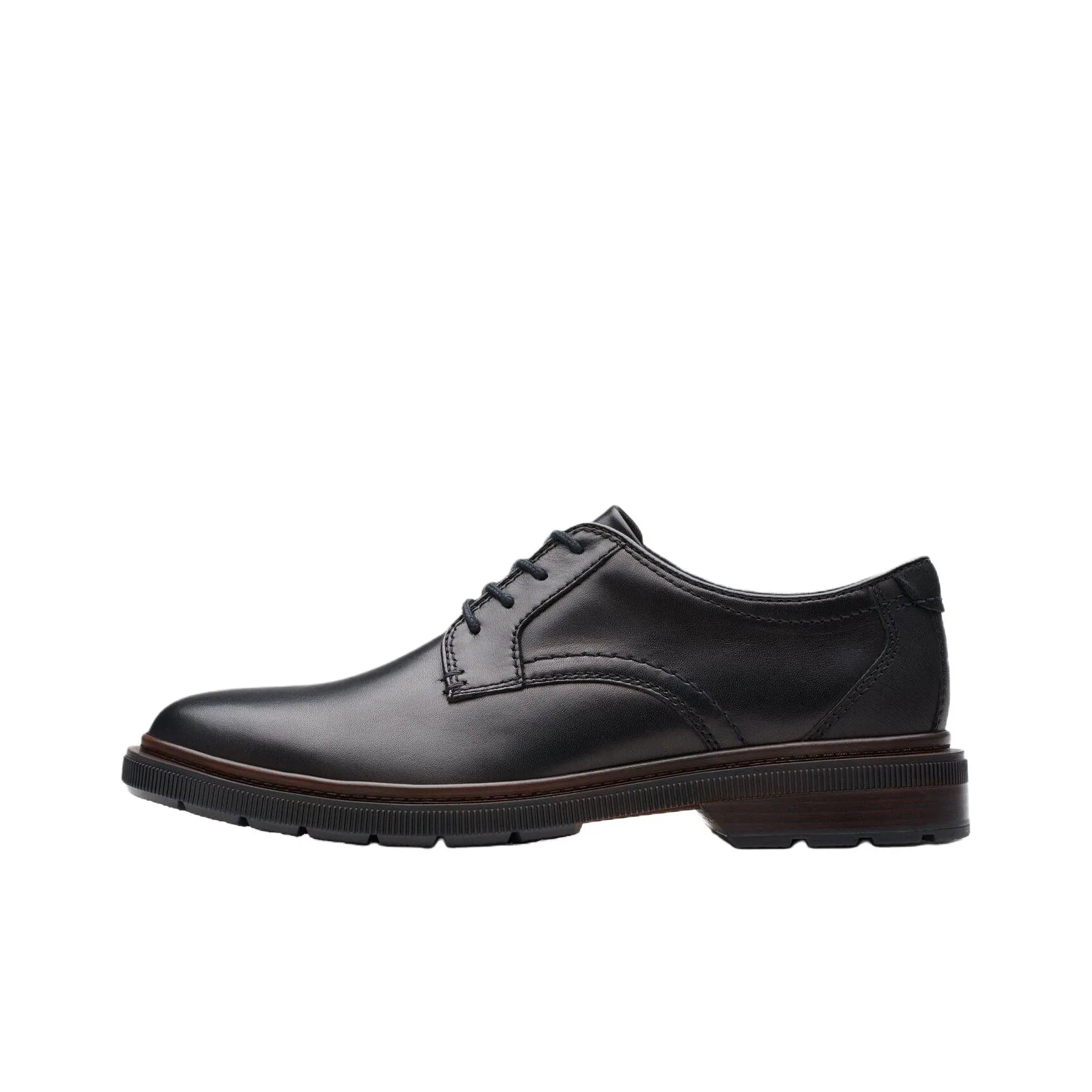 Clarks Burchill Derby Casual you shoes Men's Black