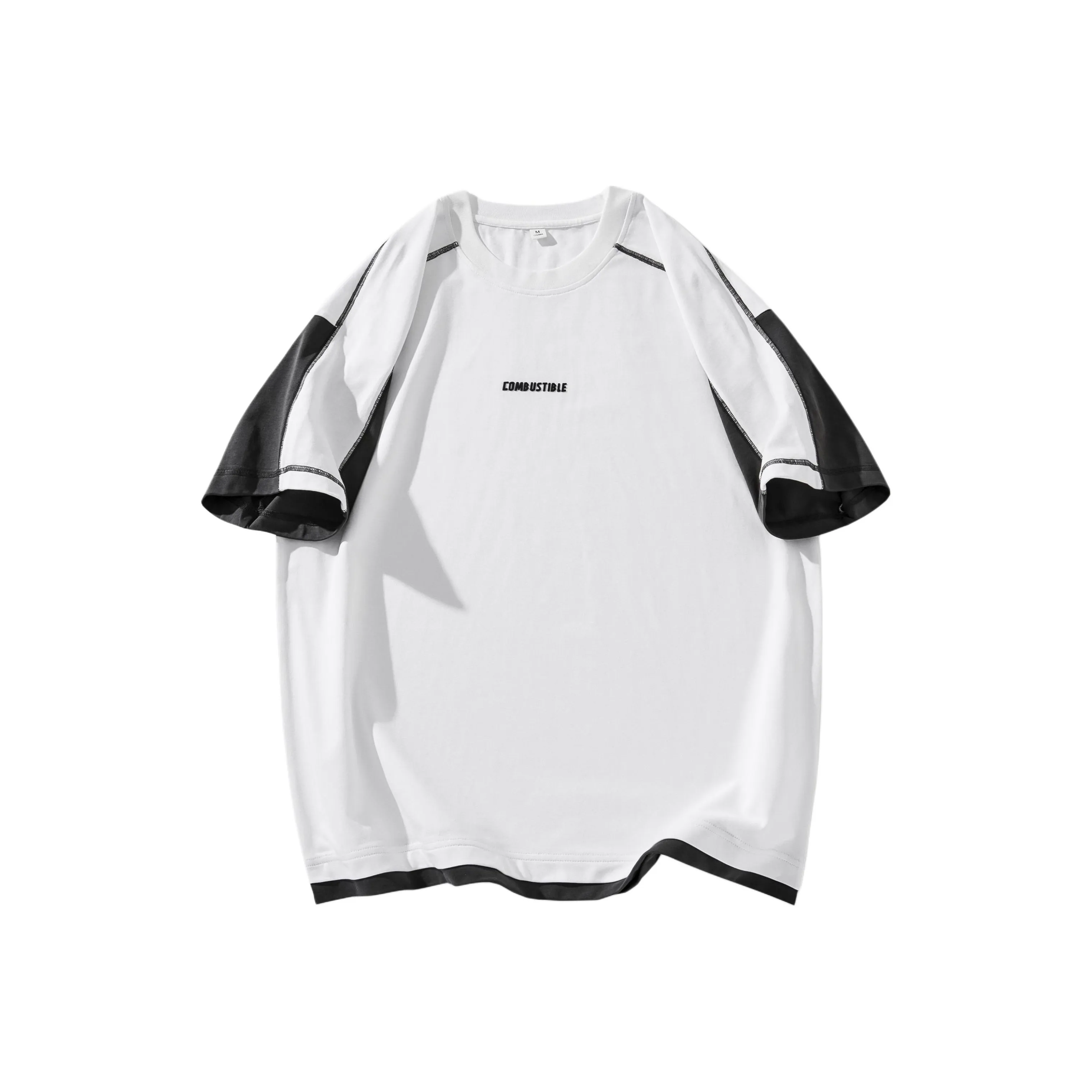 DUCHI Белый и Темно-Серый Унисекс T-Рубашки