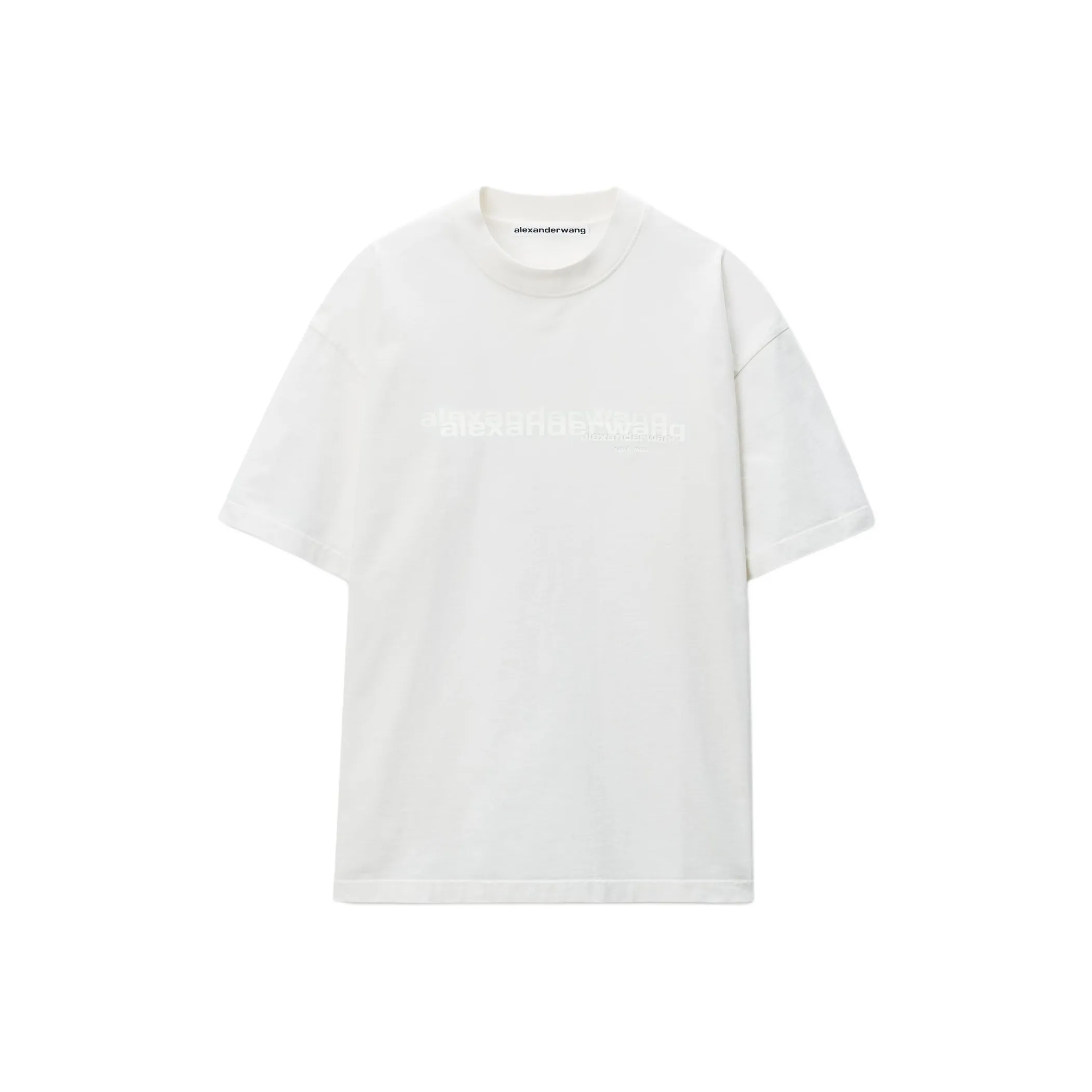 Alexander Wang Short Sleeved Crewneck T Shirt