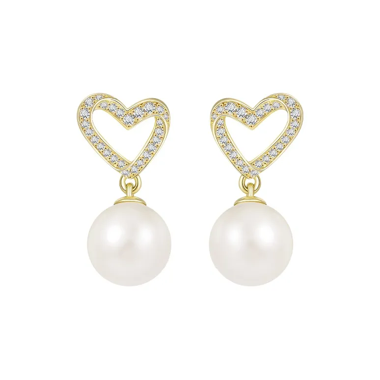 SHINE Cherished Moments Collection Серебро S925 Бусины Серьги Женские