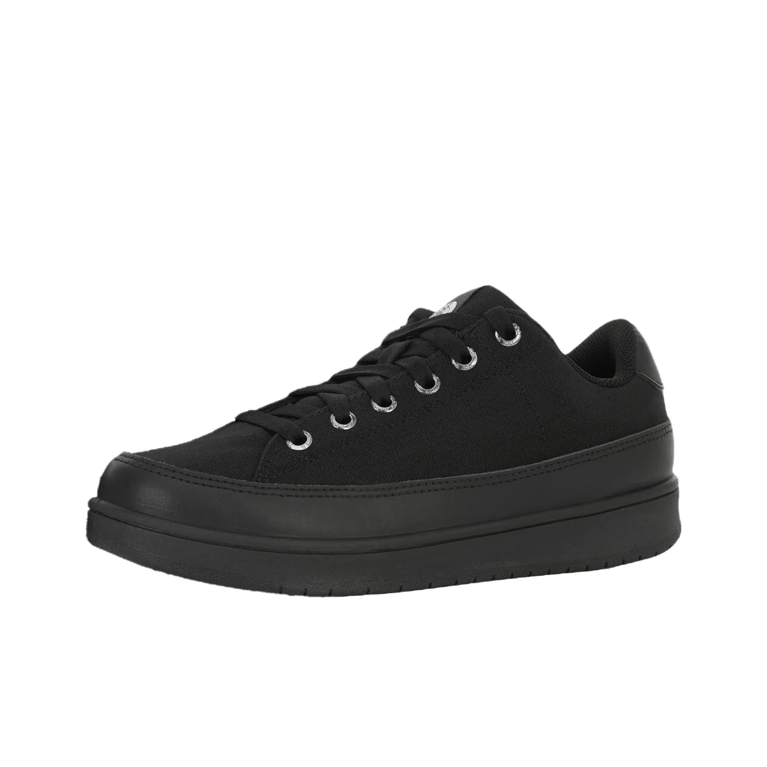 THE NORTH FACE Anti Slip Wear Resistant Low Top Skateboard Shoes Unisex Black
