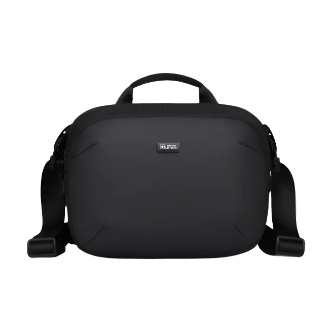 SWISS MILITARY PU Shoulder Bag, Crossbody Bag, Handbag Kids' Black