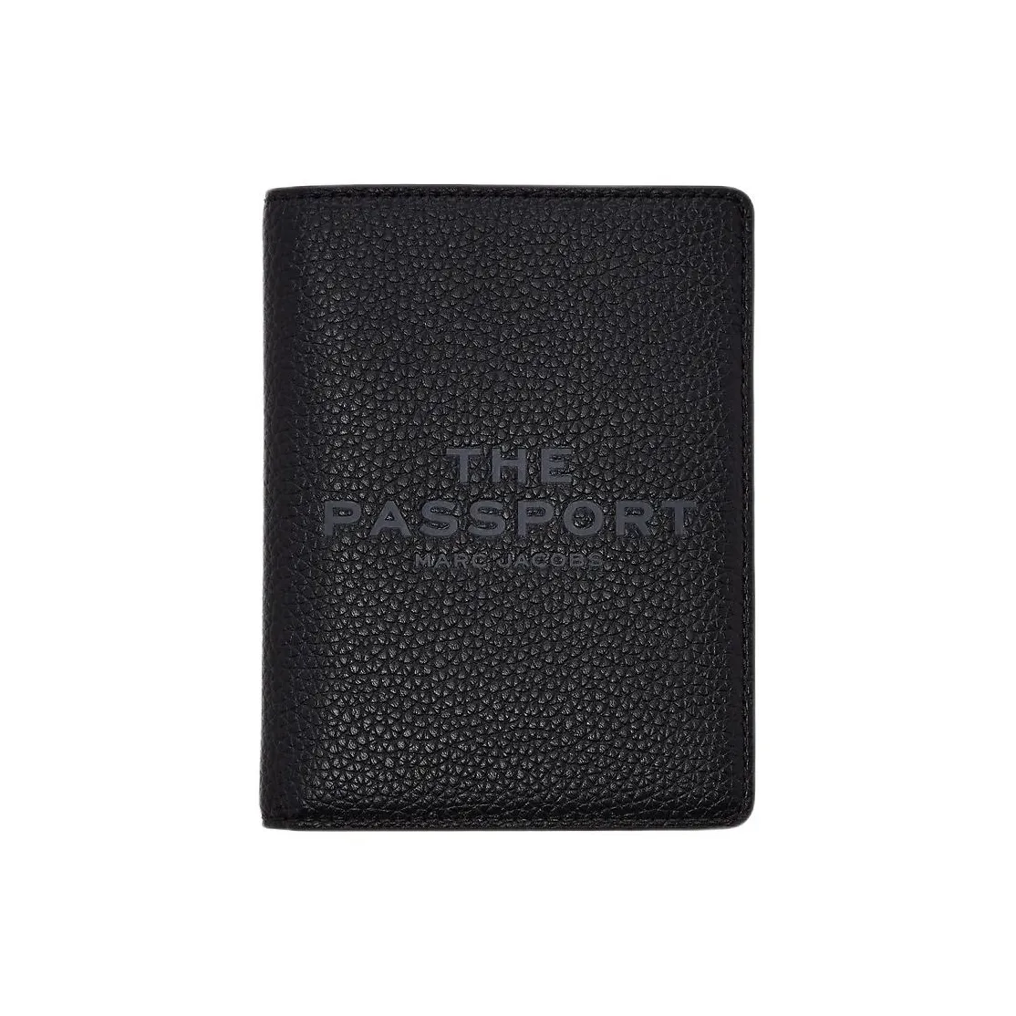 MARC JACOBS Личий зернистый кожа кожа держатель для паспорта стандартный унисекс черный